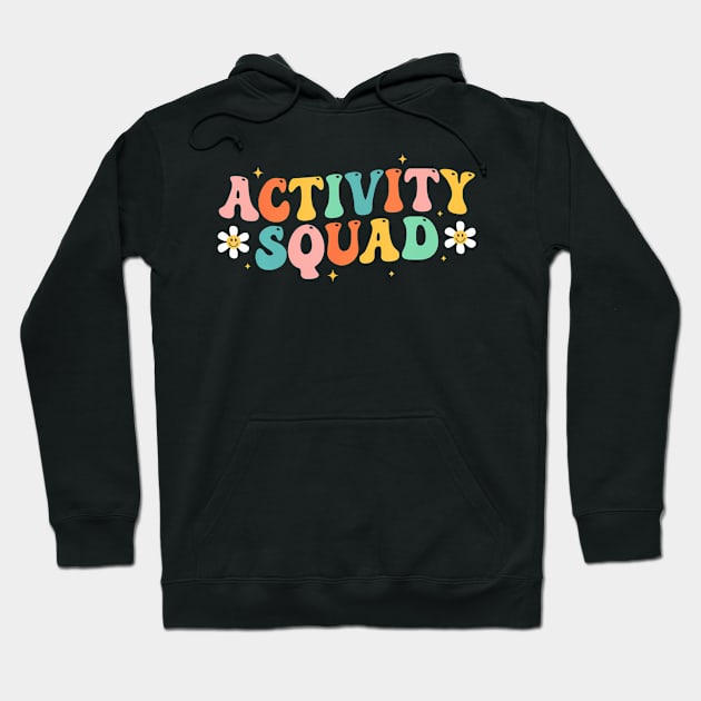 Activity Assistant Squad Professionals Week Groovy Hoodie by vulanstore